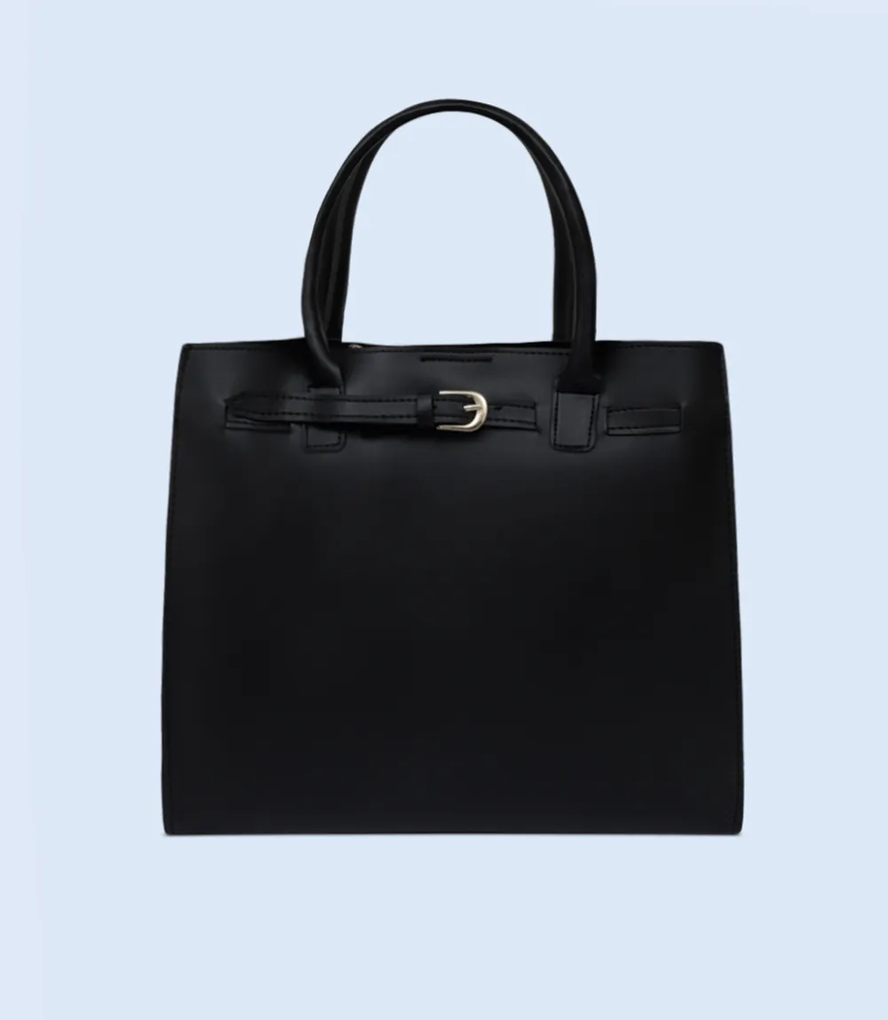 WB2402-BLACK-Women Shoulder Bag